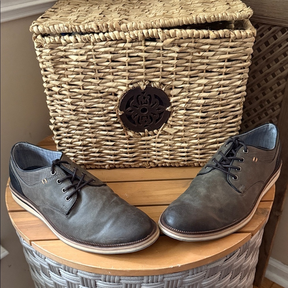 Sonoma Men's Charcoal Oxford Shoes